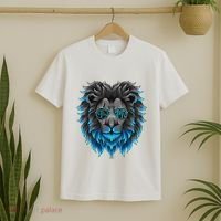 All Grit Detroit Cool Retro Lion Lovers Detroit Apparel T-Shirt thumb 2