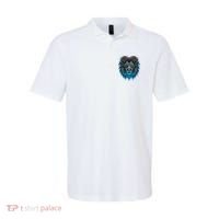 All Grit Detroit Cool Retro Lion Lovers Detroit Apparel Polo thumb 0