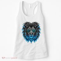 All Grit Detroit Cool Retro Lion Lovers Detroit Apparel Women's Tank Top thumb 0