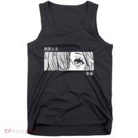 Anime Girl Eyes Cute Tank Top thumb 0