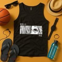 Anime Girl Eyes Cute Tank Top thumb 4