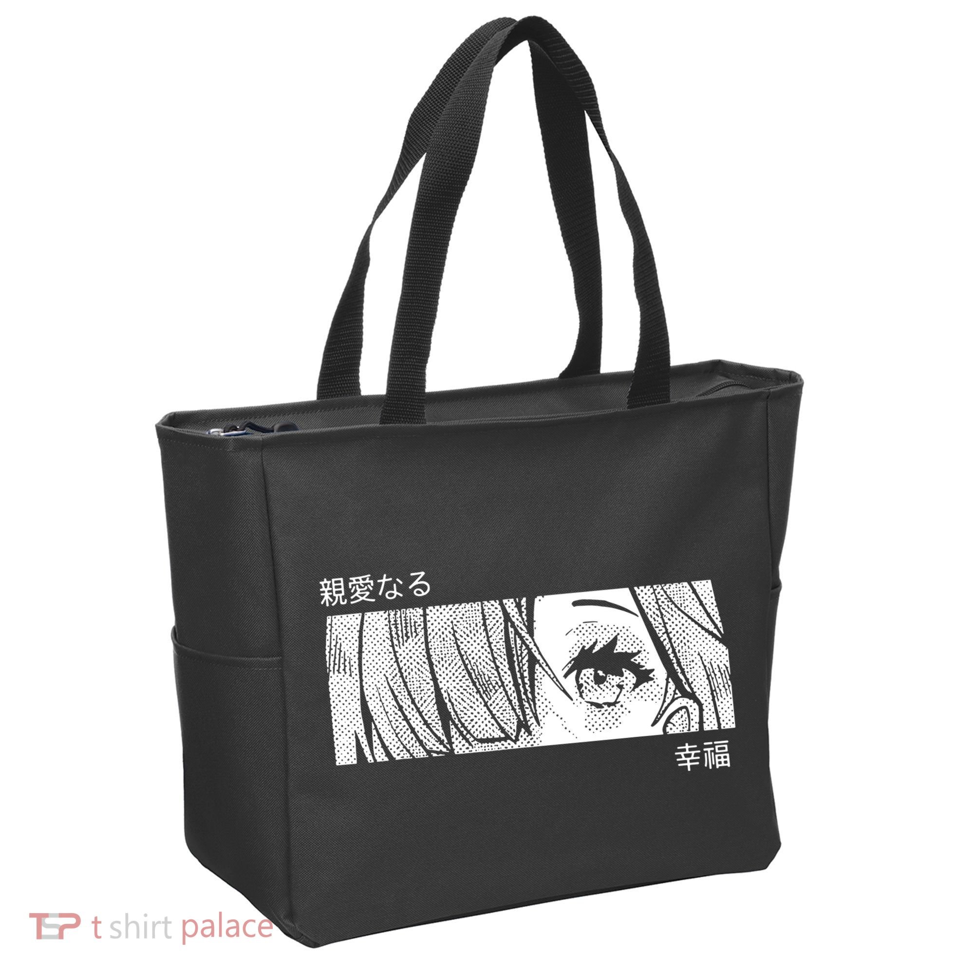 Anime Girl Eyes Cute Tote Bag