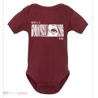 Anime Girl Eyes Cute Baby Bodysuit thumb 0