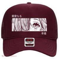 Anime Girl Eyes Cute Hat thumb 0