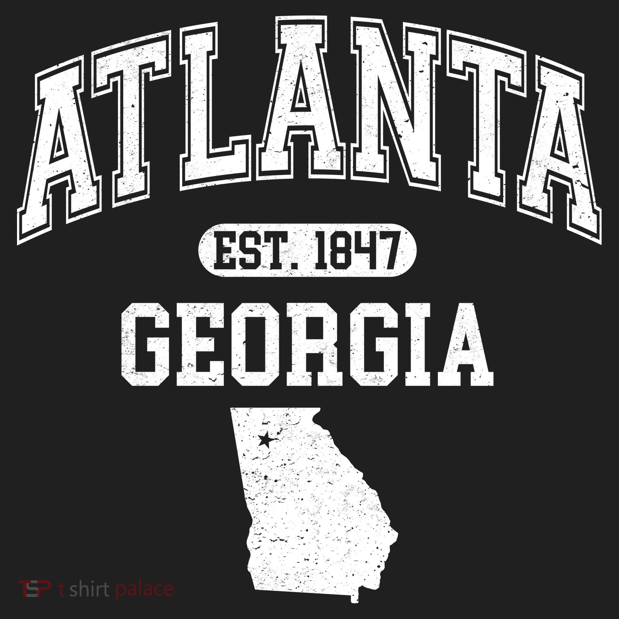 Atlanta Georgia Est. 1847 Varsity Women's Sweatshirt