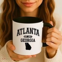 Atlanta Georgia Est. 1847 Varsity Coffee Mug thumb 3