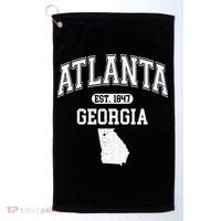 Atlanta Georgia Est. 1847 Varsity Golf Towel thumb 0