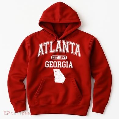 Atlanta Georgia Est. 1847 Varsity Hoodie