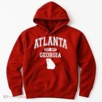 Atlanta Georgia Est. 1847 Varsity Hoodie thumb 0