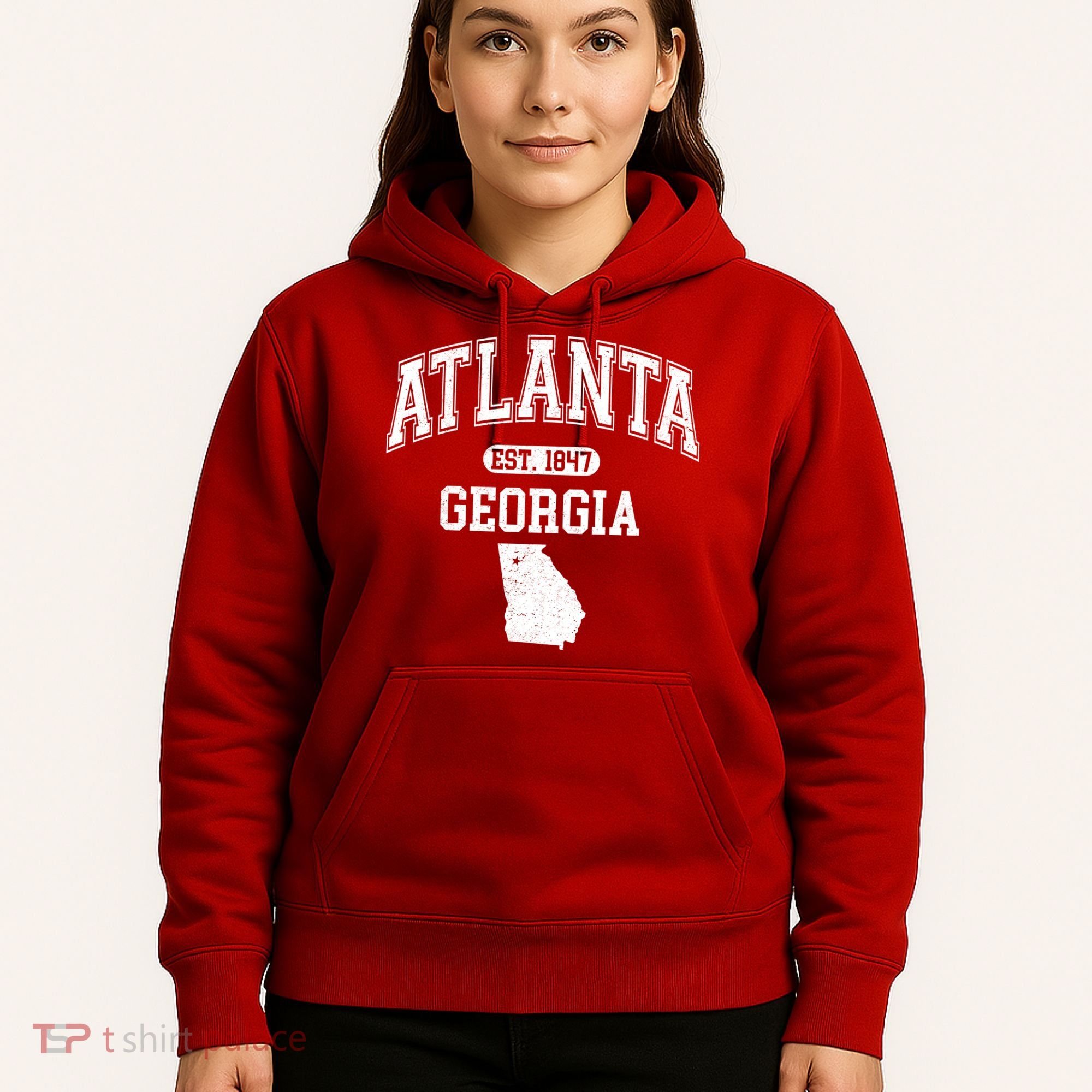 Atlanta Georgia Est. 1847 Varsity Hoodie