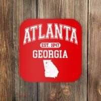 Atlanta Georgia Est. 1847 Varsity Coaster thumb 0