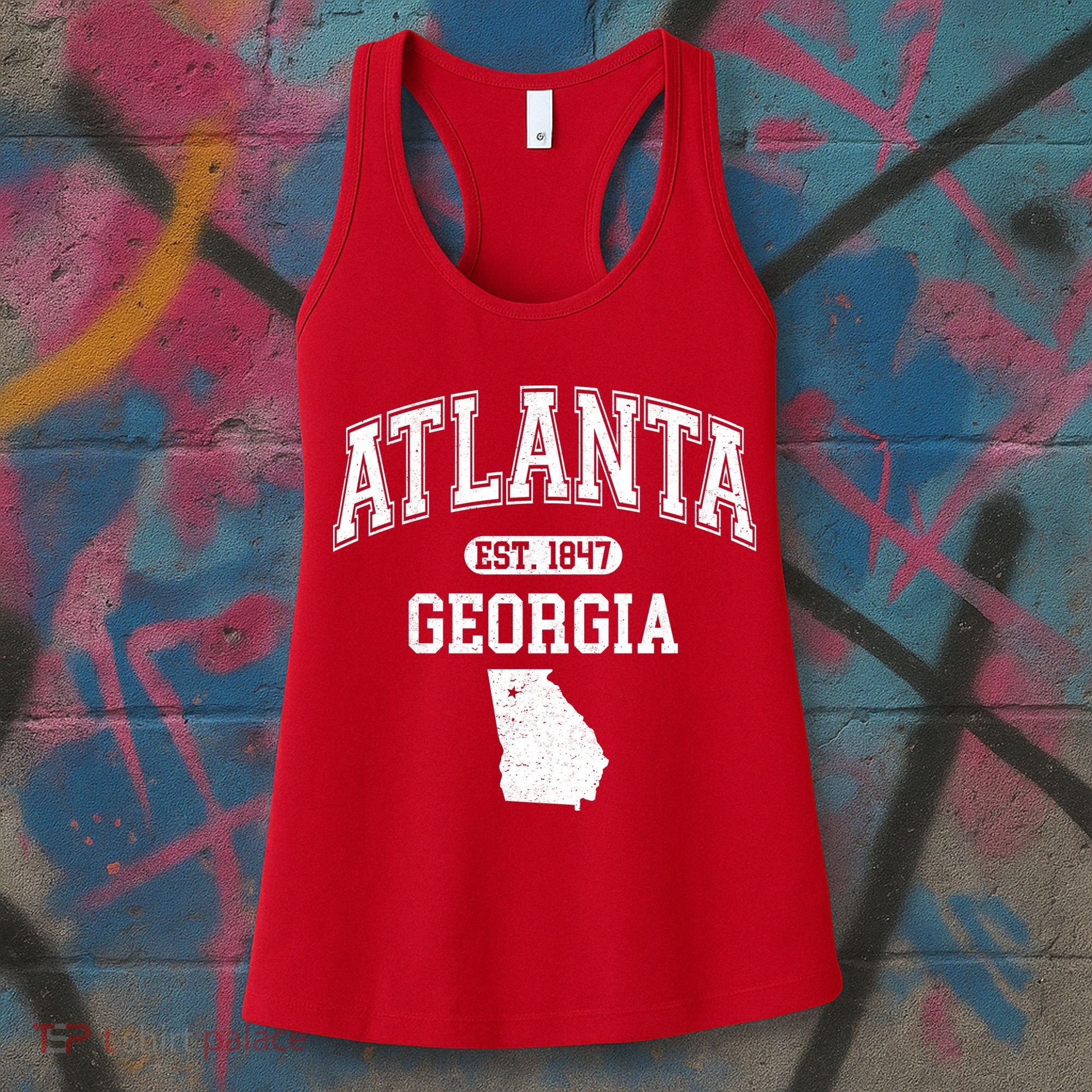 Atlanta Georgia Est. 1847 Varsity Women's Tank Top