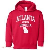 Atlanta Georgia Est. 1847 Varsity Toddler Hoodie thumb 0