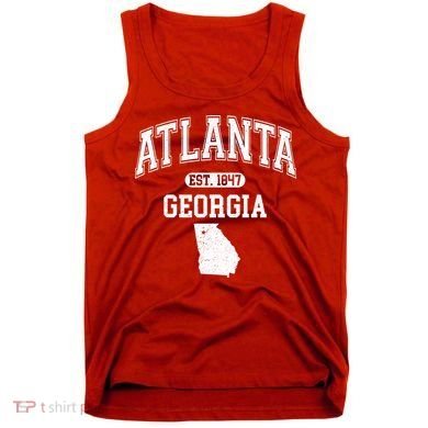 Atlanta Georgia Est. 1847 Varsity Tank Top