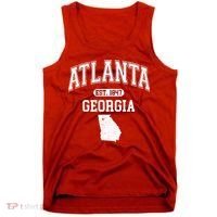 Atlanta Georgia Est. 1847 Varsity Tank Top thumb 0