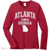 Atlanta Georgia Est. 1847 Varsity Women's Long Sleeve Shirt thumb 0