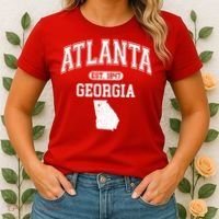 Atlanta Georgia Est. 1847 Varsity Women's T-Shirt thumb 2