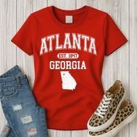 Atlanta Georgia Est. 1847 Varsity Women's T-Shirt thumb 3