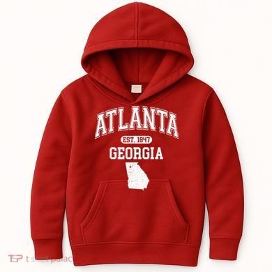Atlanta Georgia Est. 1847 Varsity Kids Hoodie