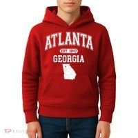 Atlanta Georgia Est. 1847 Varsity Kids Hoodie thumb 4