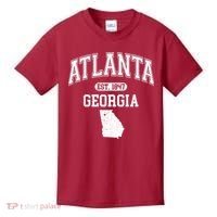 Atlanta Georgia Est. 1847 Varsity Kids T-Shirt thumb 0