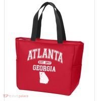 Atlanta Georgia Est. 1847 Varsity Tote Bag thumb 3