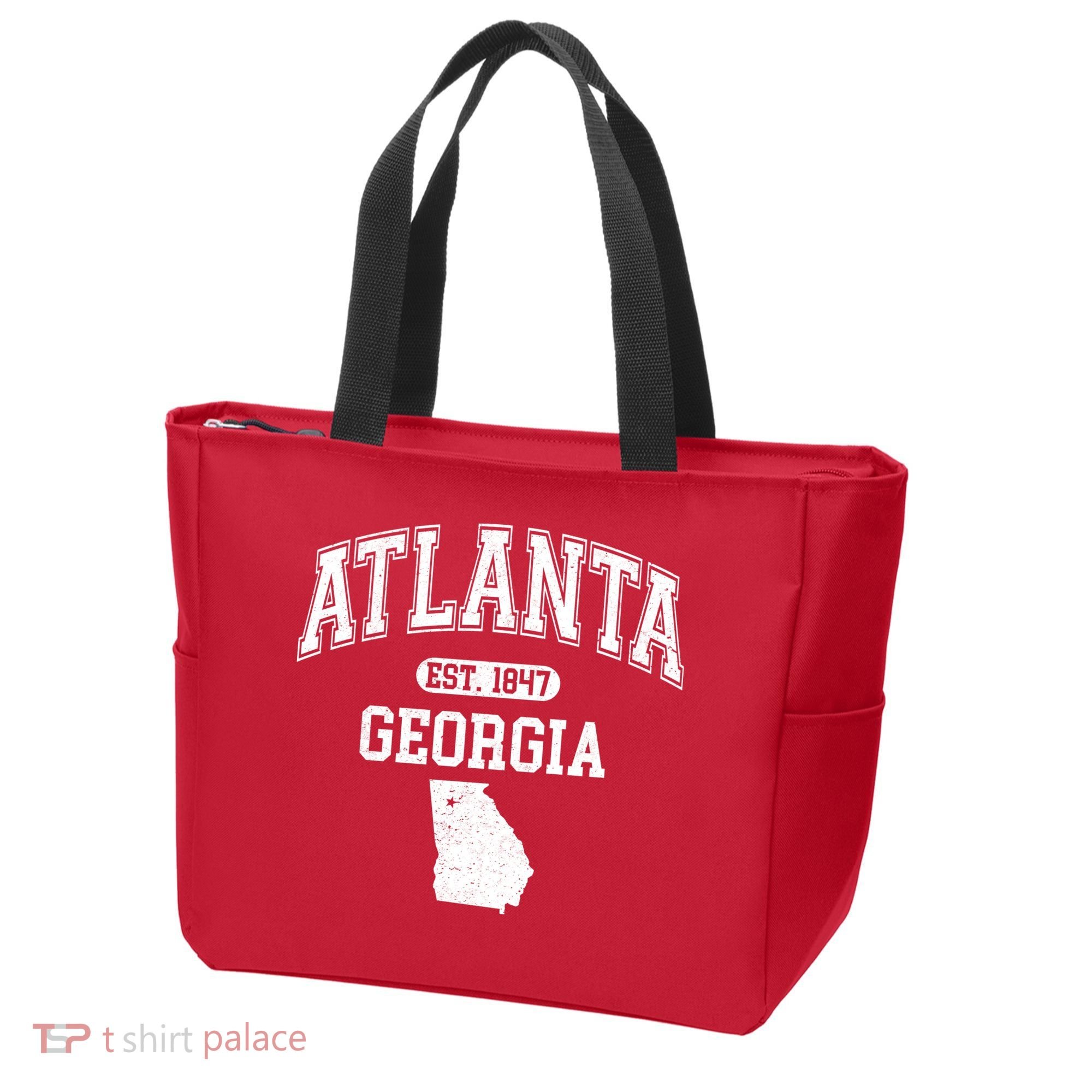 Atlanta Georgia Est. 1847 Varsity Tote Bag