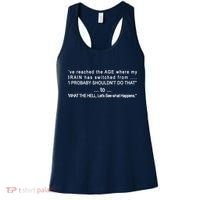 Aged Brain Funny Sarcastic Women's Tank Top thumb 0