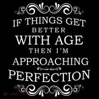 Aged To Perfection Funny Birthday Women's Hoodie thumb 2