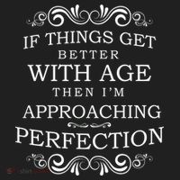 Aged To Perfection Funny Birthday Golf Towel thumb 3