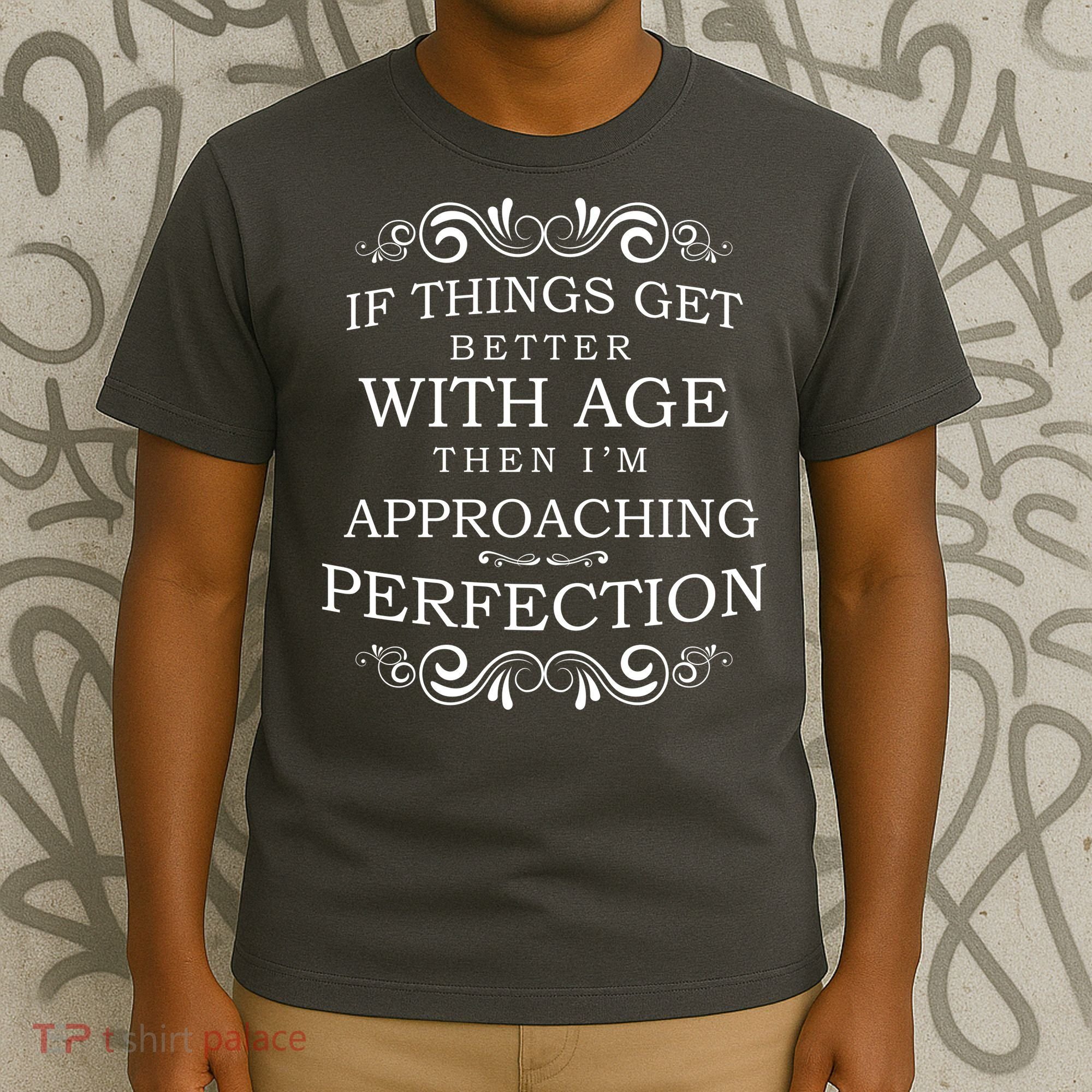 Aged To Perfection Funny Birthday T-Shirt