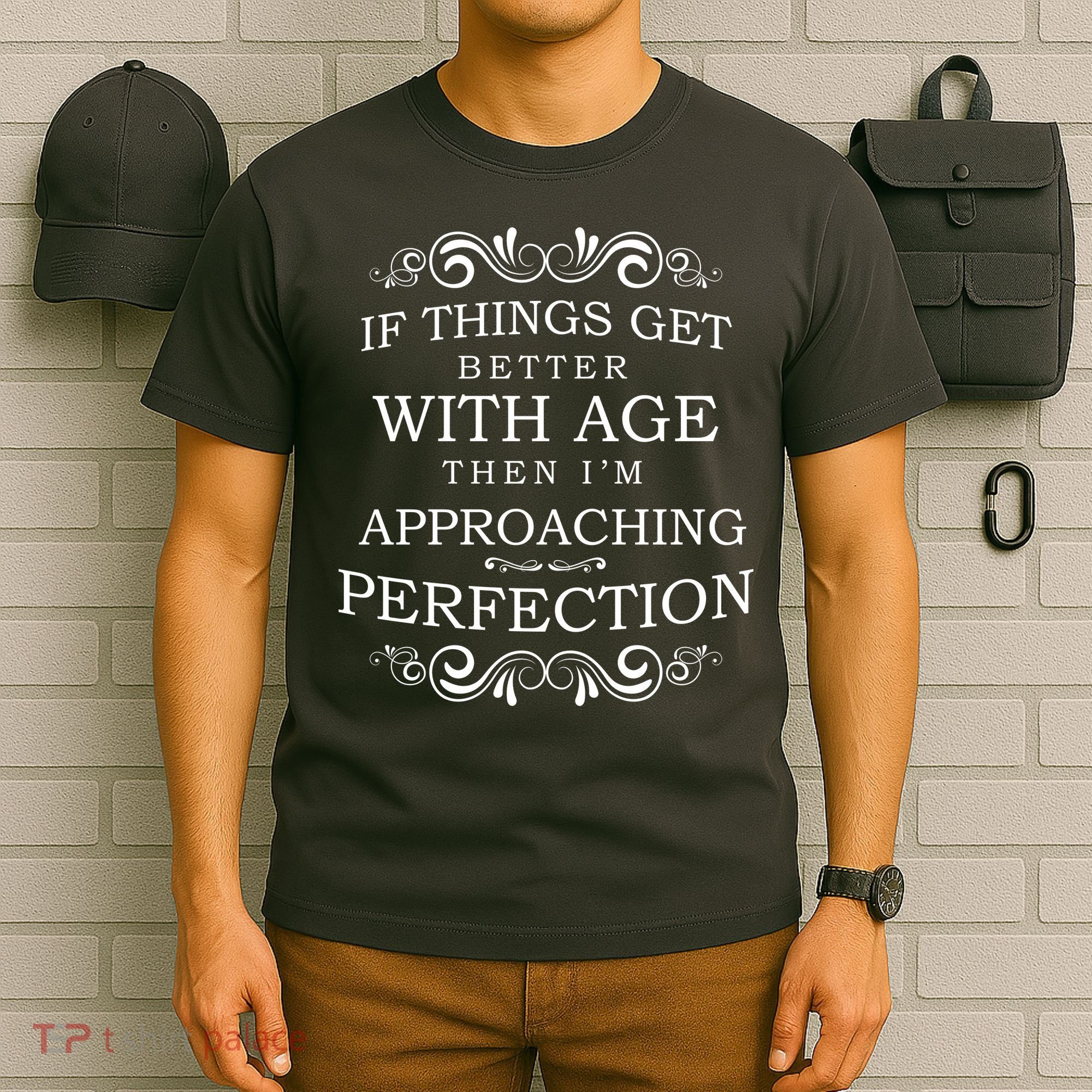 Aged To Perfection Funny Birthday T-Shirt