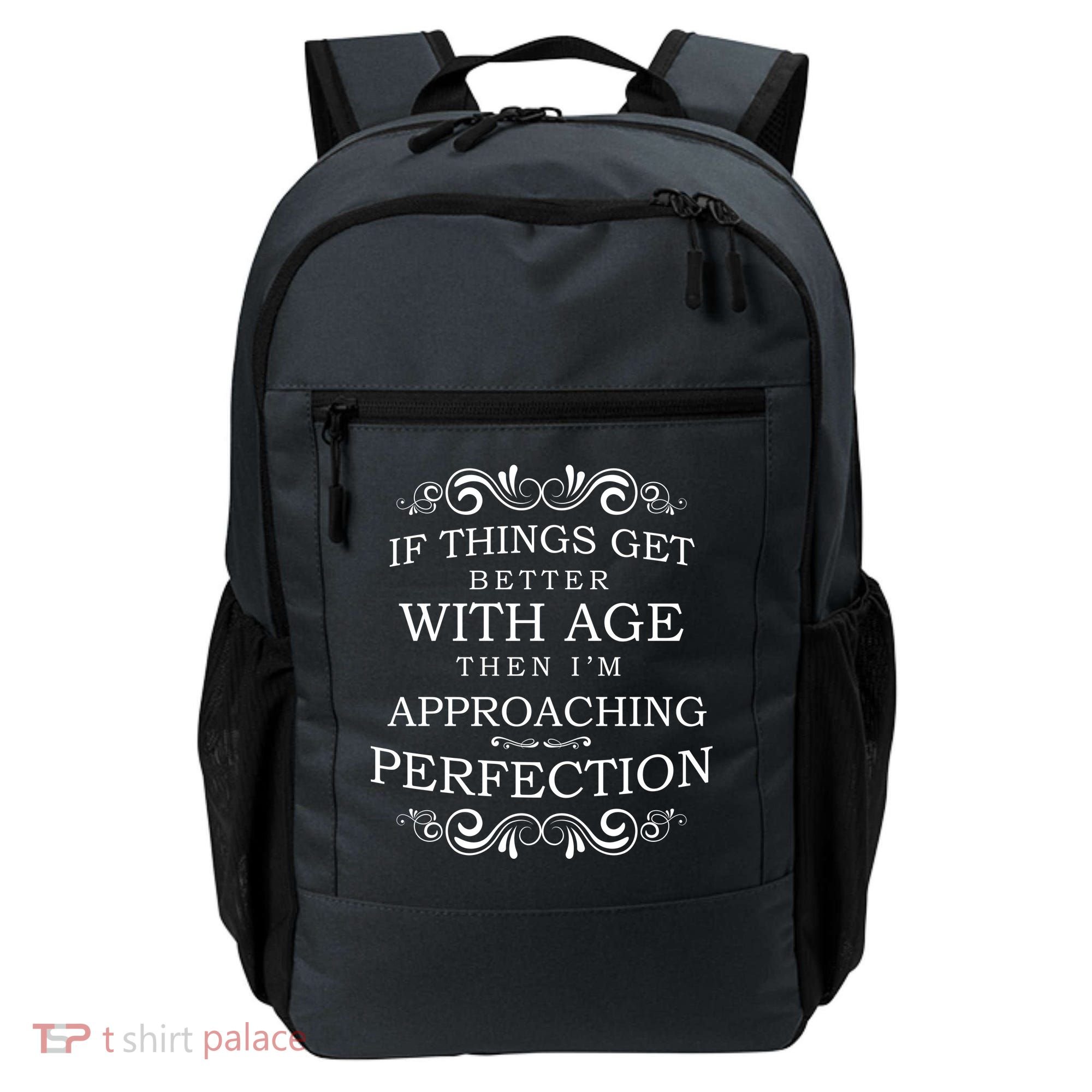 Aged To Perfection Funny Birthday Backpack