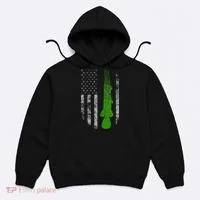 Alligator Gar Flag Alligator Gar Fishing Hoodie thumb 0