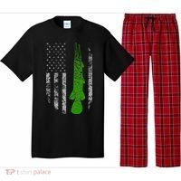Alligator Gar Flag Alligator Gar Fishing Pajama Set thumb 0