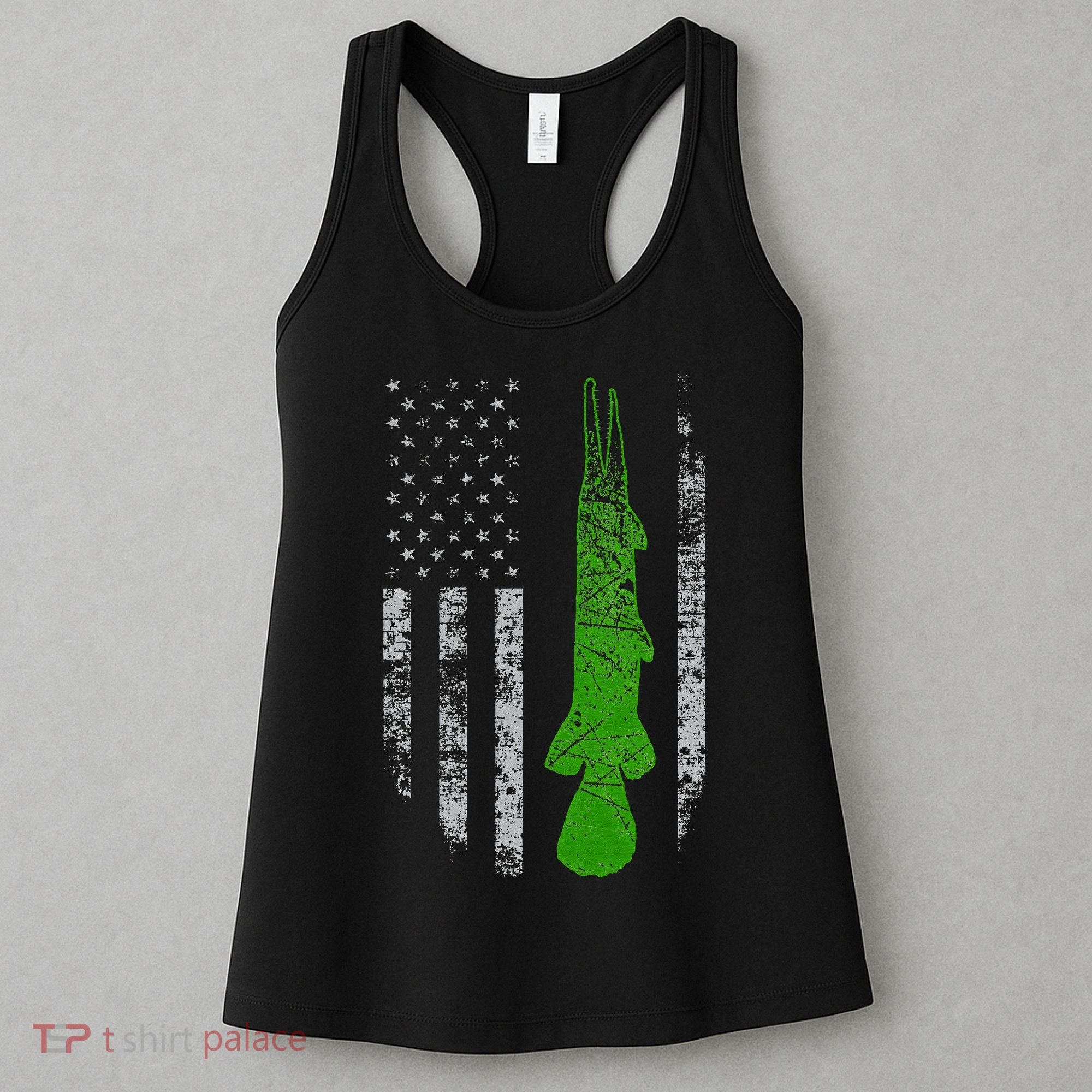 Alligator Gar Flag Alligator Gar Fishing Women's Tank Top
