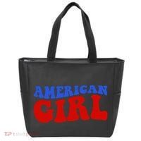 American Girl Fourth Of July Tote Bag thumb 0