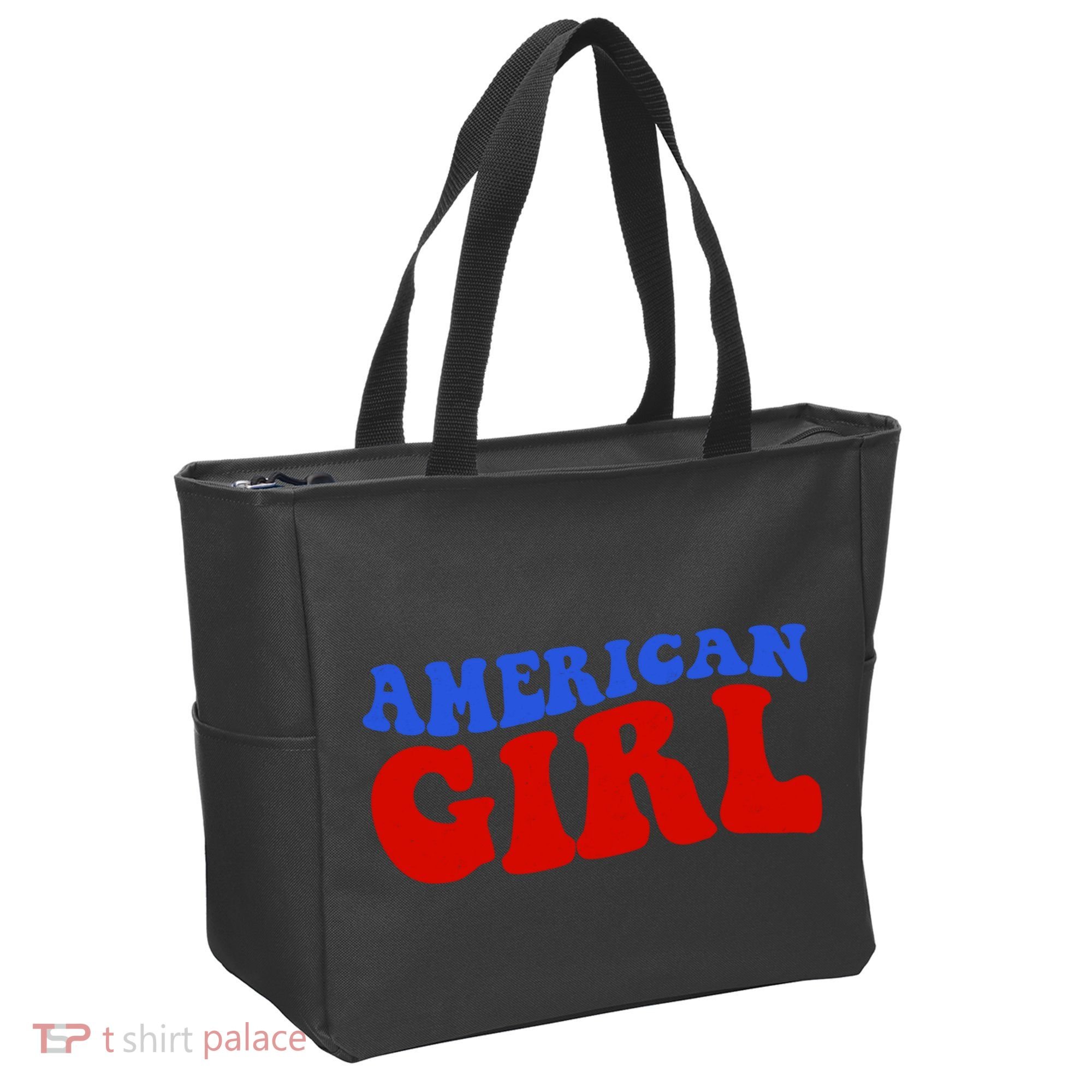 American Girl Fourth Of July Tote Bag