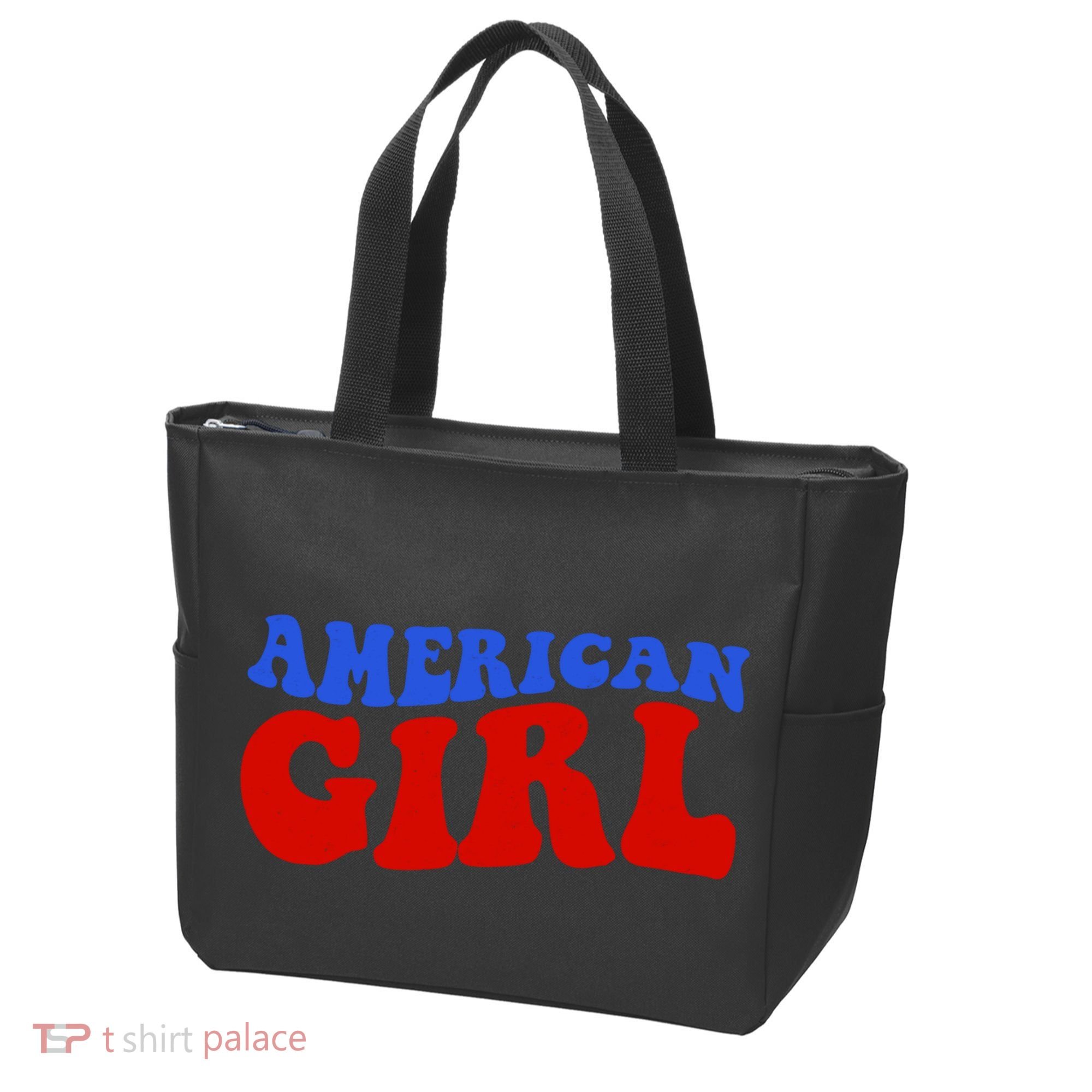American Girl Fourth Of July Tote Bag