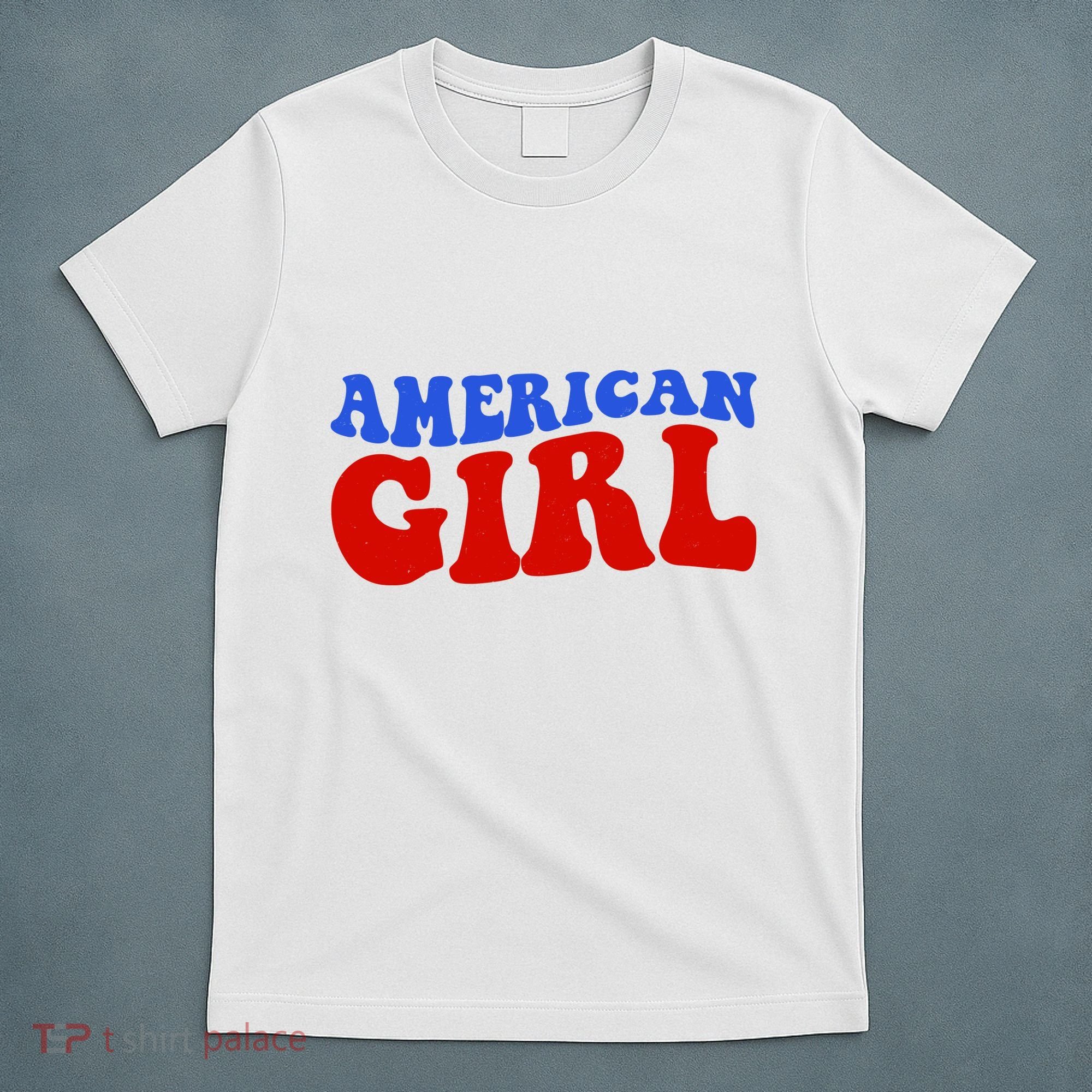 American Girl Fourth Of July T-Shirt
