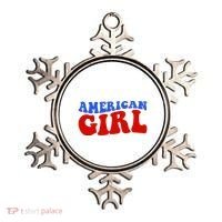 American Girl Fourth Of July Ornament thumb 0
