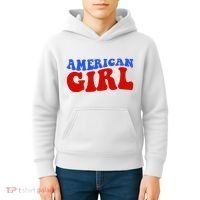 American Girl Fourth Of July Kids Hoodie thumb 4