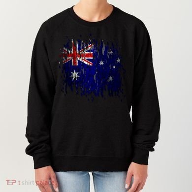 Australia Grunge Flag Women's Sweatshirt