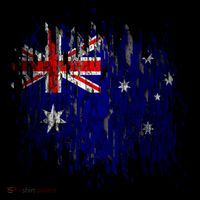 Australia Grunge Flag Toddler Hoodie thumb 2