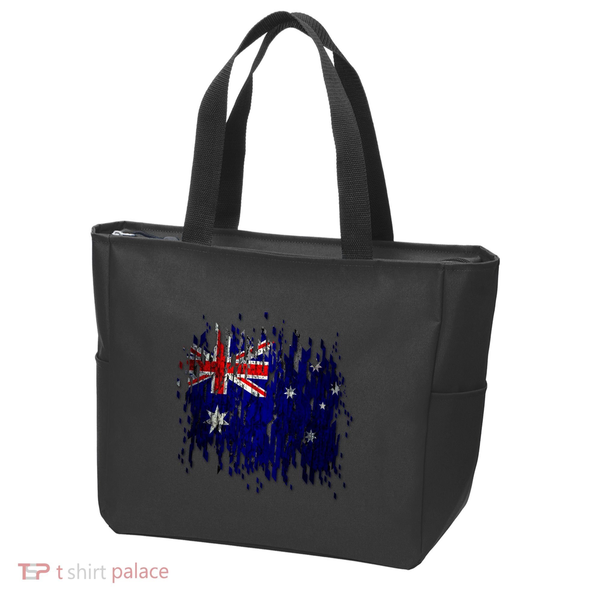 Australia Grunge Flag Tote Bag