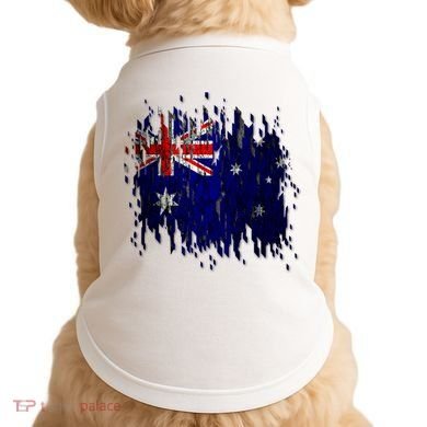 Australia Grunge Flag Doggie Tank