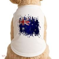 Australia Grunge Flag Doggie Tank thumb 0