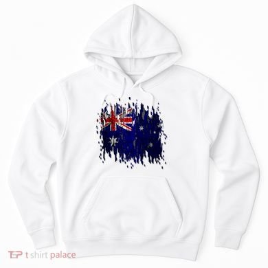 Australia Grunge Flag Hoodie