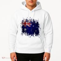 Australia Grunge Flag Hoodie thumb 2
