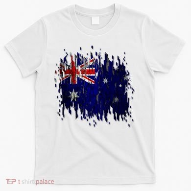 Australia Grunge Flag T-Shirt